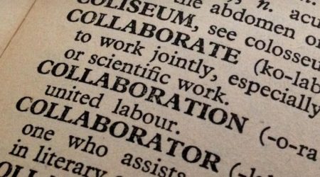 dictionary entry of colalboration