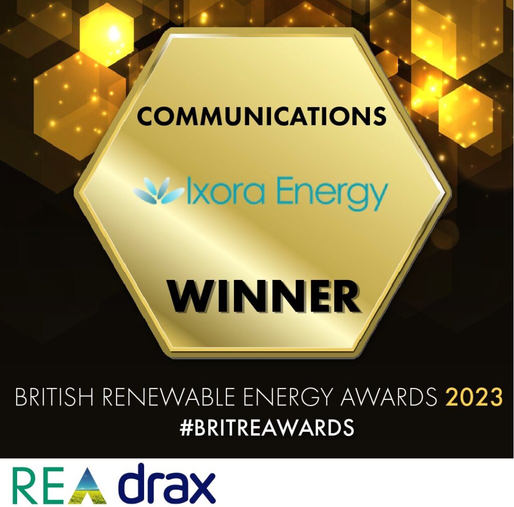 British Renewable Energy Awards 2023 Winner 