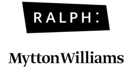 The logos of Ralph media and Mytton Williams.